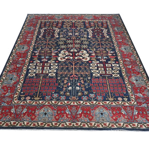 Orientmattor Handknuten Farahan Oriental rug, 303 x 248 cm, classic carpet with intricate patterns and warm colors.