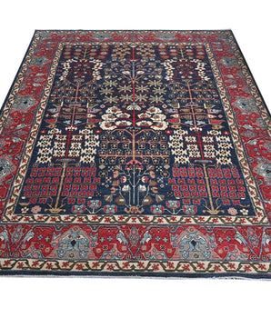Orientmattor Handknuten Farahan Oriental rug, 303 x 248 cm, classic carpet with intricate patterns and warm colors.