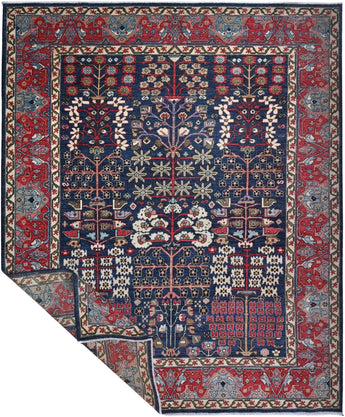 Handwoven Farahan Oriental carpet from Orientmattor, classic design, 303 x 248 cm, detailed intricate patterns in warm tones.