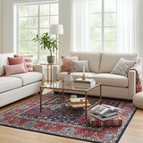 Orientmattor classic Farahan handknuten carpet, 303x248 cm with intricate oriental design and detailed craftsmanship.