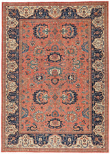 Orientmattor handknuten Farahan Oriental rug, 431x306 cm, featuring intricate classic carpet design and rich traditional patterns.
