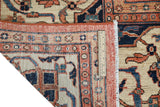 Orientmattor Handknuten Farahan Oriental rug, classic carpet with intricate patterns, measuring 431 x 306 cm.