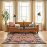 Orientmattor Handknuten Matta Farahan Oriental, 431x306 cm, classic woven carpet with intricate patterns and traditional design.
