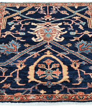 Handknuten Farahan Oriental rug, 82x68 cm, classic carpet by Orientmattor with intricate traditional patterns.