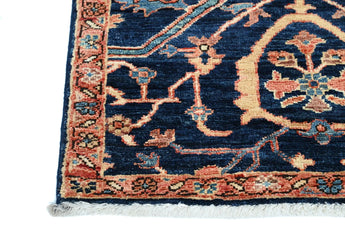 Orientmattor Handknuten Farahan Oriental rug, 82x68 cm, classic design with intricate patterns, traditional craftsmanship.