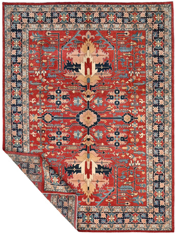Orientmattor Handknuten Matta Filpa Oriental, 363x272 cm, classic woven carpet with intricate patterns and warm tones.