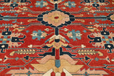 Handknuten oriental matta by Orientmattor, classic woven carpet in 363x272 cm with intricate patterns and rich colors.