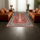 Handwoven Orientmattor classic carpet, Filpa Oriental, 363x272 cm, detailed traditional pattern on soft woven fabric.