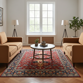 Orientmattor Handknuten Matta Filpa Oriental, 363x272 cm, classic woven rug with intricate patterns and traditional design.