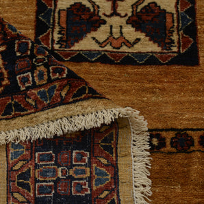 Handknuten Ghashghai Oriental carpet, classic design, 223 x 170 cm, by Orientmattor, featuring intricate patterns and rich colors.