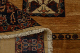 Handknuten Ghashghai Oriental carpet, classic design, 223 x 170 cm, by Orientmattor, featuring intricate patterns and rich colors.