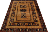 Handknuten Ghashghai Oriental carpet, 223x170 cm, classic design by Orientmattor, featuring intricate patterns and rich colors.