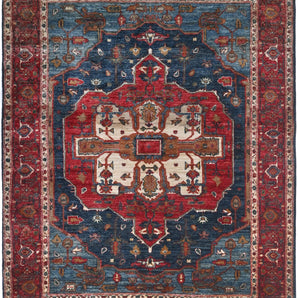 Handknuten Heriz Oriental rug, classic carpet from Orientmattor, measuring 193x149 cm, featuring intricate traditional patterns.