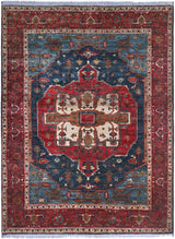Handknuten Heriz Oriental rug, classic carpet from Orientmattor, measuring 193x149 cm, featuring intricate traditional patterns.
