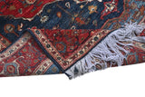Handknuten Heriz oriental rug from Orientmattor, classic carpet in 193x149 cm with intricate geometric patterns.