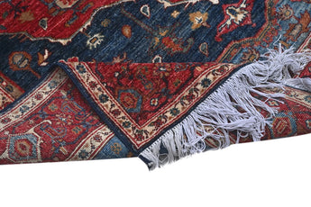 Handknuten Heriz oriental rug from Orientmattor, classic carpet in 193x149 cm with intricate geometric patterns.