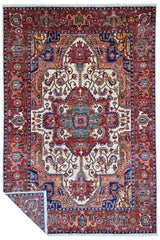 Handknuten Matta Heriz Oriental 274 x 189 cm Nr. 65588 - Orientmattor