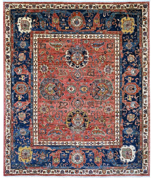 Handknuten Matta Heriz Oriental 292 x 248 cm Nr. 65552 - Orientmattor