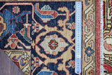 Handknuten Heriz Oriental rug from Orientmattor, classic carpet in 306x245 cm with intricate geometric patterns displayed in the image.