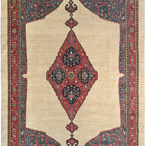 Handknuten Heriz Oriental rug from Orientmattor, 354x267 cm, featuring intricate traditional patterns and rich colors.