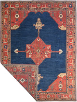 Orientmattor Handknuten Heriz Oriental carpet, 360x278 cm, classic design with intricate patterns and rich colors.