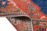 Handknuten Heriz Oriental rug by Orientmattor, classic carpet in 360x278 cm with intricate geometric patterns.