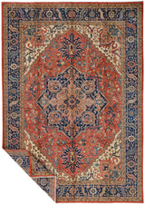 Handknuten Heriz Oriental rug, classic carpet by Orientmattor, 427 x 299 cm with intricate geometric patterns and rich colors.