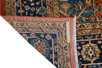 Handknuten Heriz Oriental rug, classic carpet by Orientmattor, 427x299 cm with intricate geometric patterns.