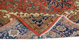 Handknuten Heriz Oriental rug by Orientmattor, classic carpet with intricate patterns, measuring 427 x 299 cm.