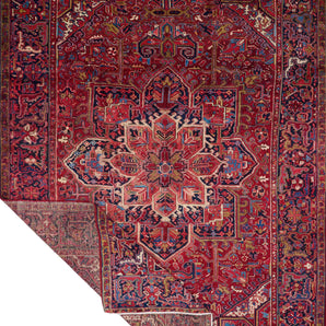 Handknuten Matta Heriz Persian 385 x 257 cm Nr. 65110 - Orientmattor