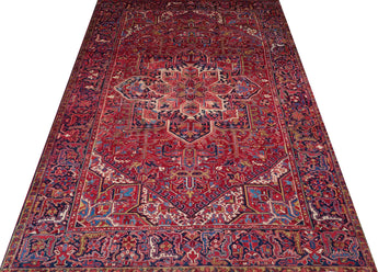 Handknuten Matta Heriz Persian 385 x 257 cm Nr. 65110 - Orientmattor