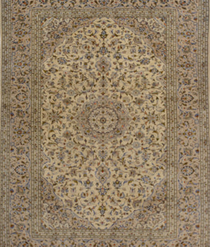 Handknuten Kashan Oriental carpet in classic design, 275 x 200 cm, from Orientmattor, featuring intricate patterns and rich colors.