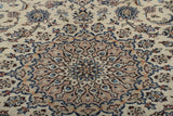 Orientmattor Kashan Oriental handknuten matta, 330x235 cm, classic carpet with intricate patterns and rich colors.
