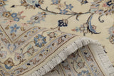 Handknuten Kashan Oriental rug by Orientmattor, 343 x 243 cm, classic carpet with intricate patterns and rich colors.