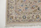 Handknuten Kashan Oriental rug by Orientmattor, classic carpet with intricate patterns, measuring 343 x 243 cm.
