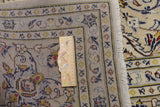 Handknuten Kashan Oriental rug, classic carpet by Orientmattor, 346 x 255 cm with intricate traditional patterns.