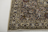 Handknuten Kashan Oriental rug from Orientmattor, classic 348x243 cm carpet with intricate patterns and rich colors.