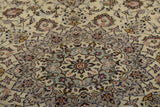 Handknuten Kashan Oriental rug by Orientmattor, classic 348x243 cm carpet with intricate patterns and rich colors.
