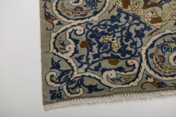 Handknuten Kashan Oriental carpet from Orientmattor, 365x240 cm, featuring intricate traditional patterns and rich colors.