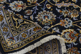 Handknuten Kashan Oriental rug from Orientmattor, 370x270 cm, featuring intricate traditional patterns and rich colors.
