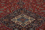 Handknuten Kashan Oriental rug by Orientmattor, classic 388x287 cm carpet with intricate design and rich colors.