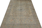 Handknuten Kashan Oriental rug by Orientmattor, classic carpet with intricate patterns, measuring 405 x 295 cm.