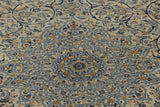 Handknuten Kashan Oriental rug by Orientmattor, classic carpet with intricate patterns, measuring 405 x 295 cm.