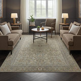 Handknuten Kashan Oriental carpet by Orientmattor, classic 405x295 cm with intricate traditional patterns and rich colors.