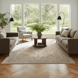 Handknuten Kashan Oriental rug by Orientmattor, classic 405x295 cm carpet with intricate traditional patterns.