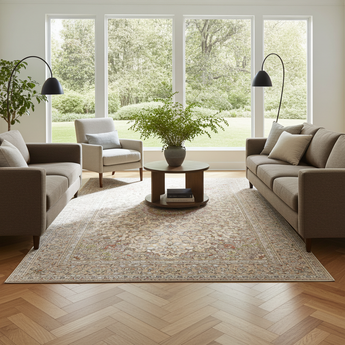Handknuten Kashan Oriental rug by Orientmattor, classic 405x295 cm carpet with intricate traditional patterns.