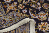 Handknuten Kashan Oriental rug by Orientmattor, classic carpet measuring 417 x 293 cm with intricate traditional patterns.