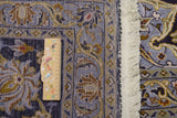 Handknuten Kashan Oriental rug by Orientmattor, classic carpet in 417 x 293 cm with intricate traditional patterns.