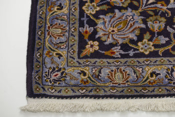 Handknuten Kashan Oriental rug by Orientmattor, classic carpet with intricate patterns, measuring 417 x 293 cm.