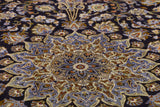 Handwoven Kashan Oriental rug in classic style, 417x293 cm, from Orientmattor, features intricate patterns and rich colors.